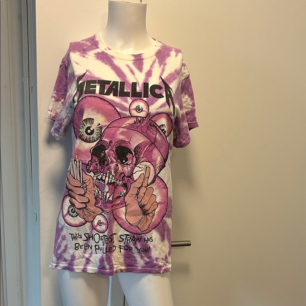Fashion Nova Purple Tie-Dye Graphic Tee